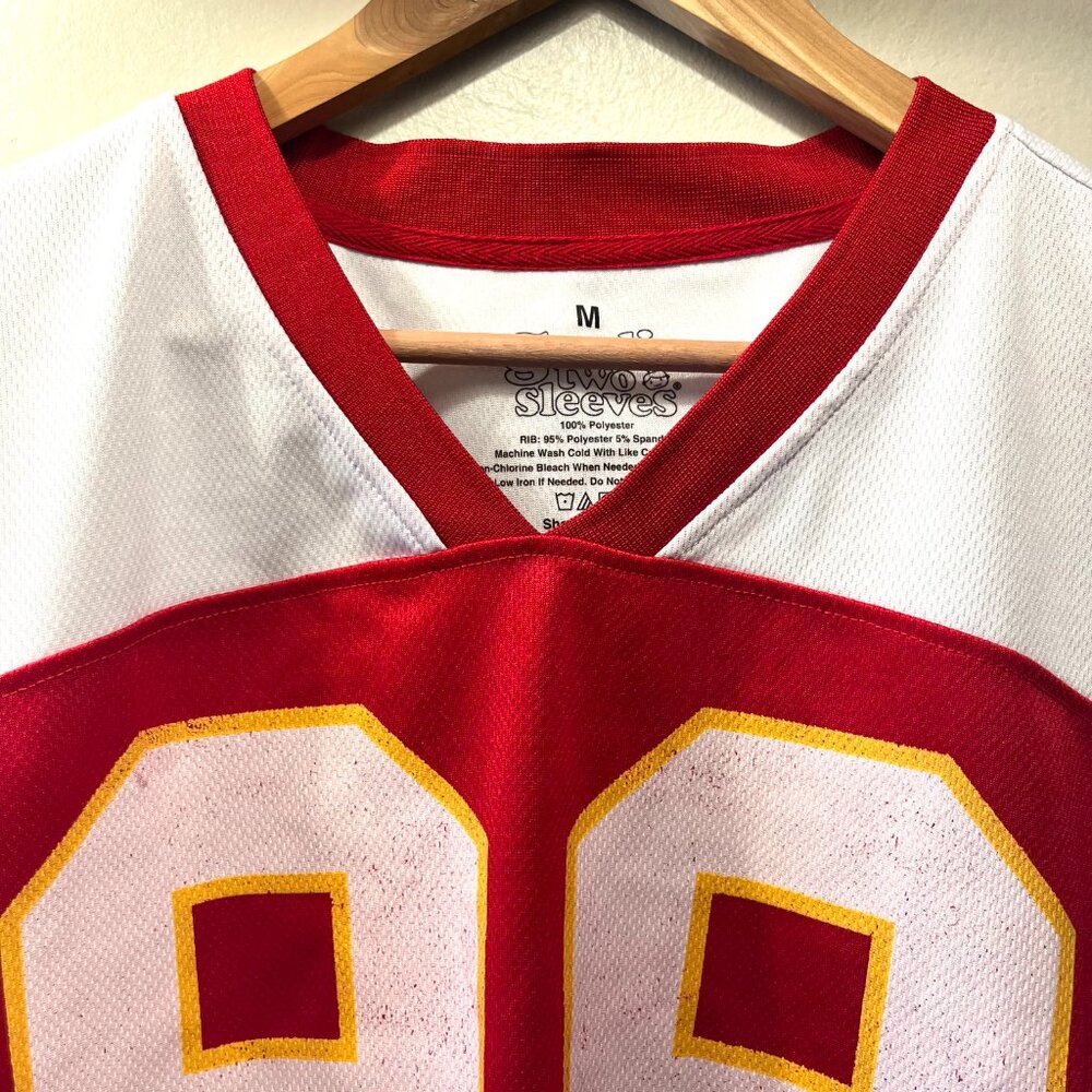 Gooldie Two Sleeves M Jason Brownlee 89 for the Kansas City Chiefs Jersey - Picture 3 of 7